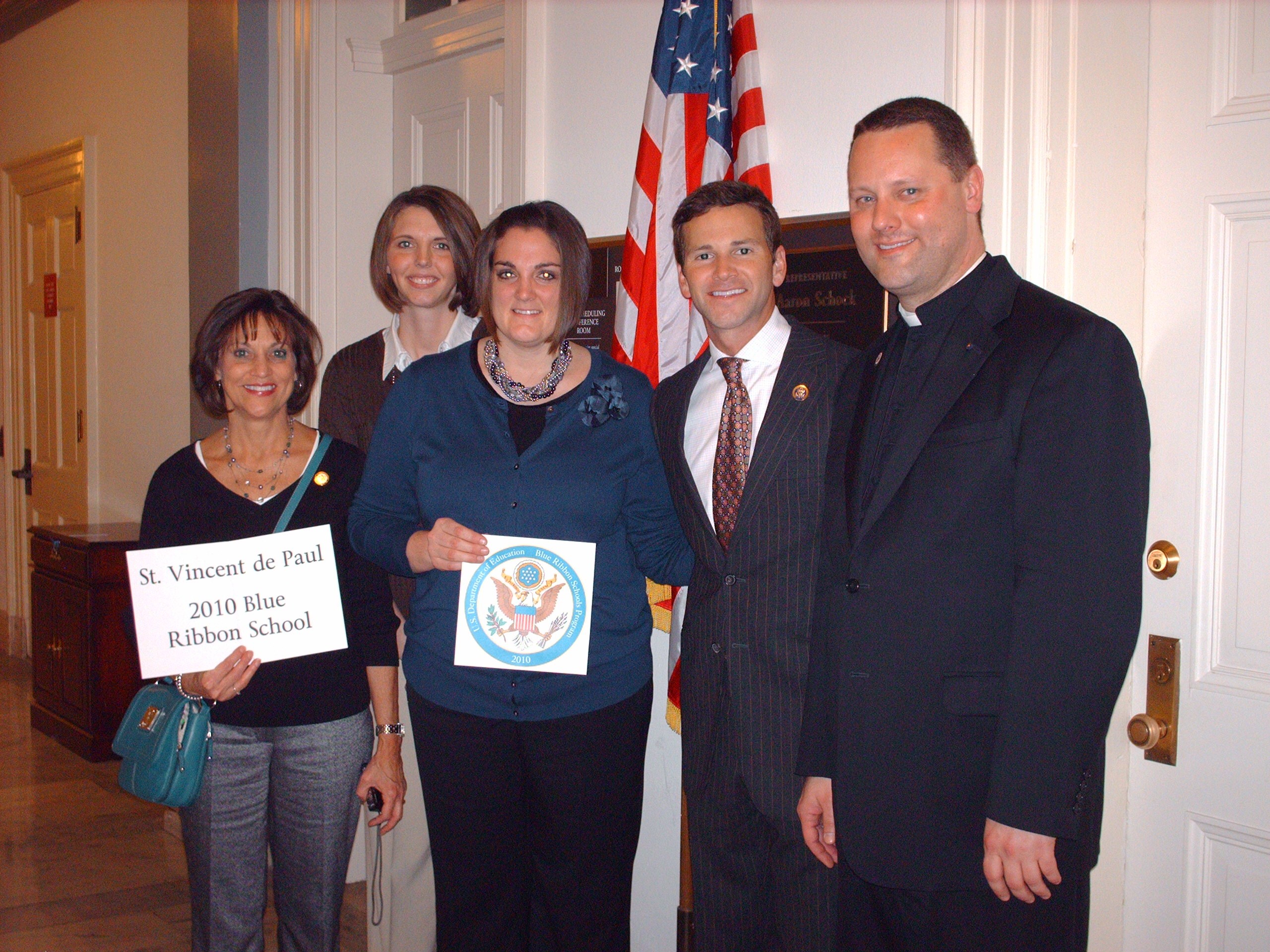 The representatives from St. Vi...