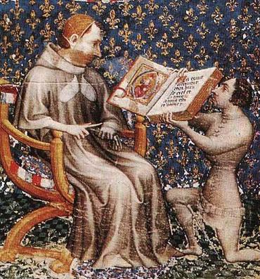 medieval scribe