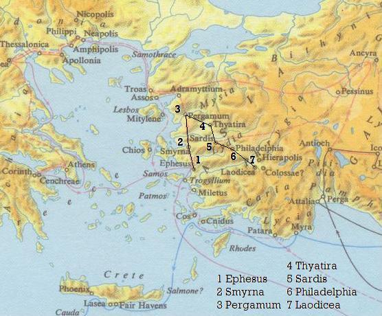 Maps of Asia Minor